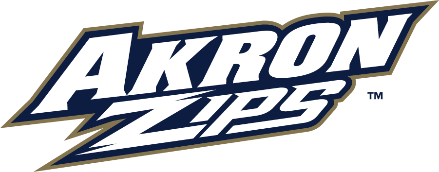 Akron Zips 2018-Pres Wordmark Logo iron on transfers for T-shirts
